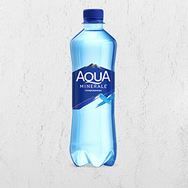 Aqua Minerale газированная 0,5л